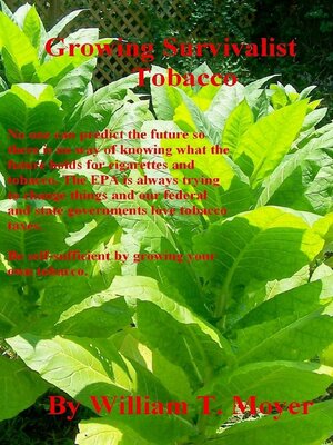 cover image of Growing Survivalist Tobacco